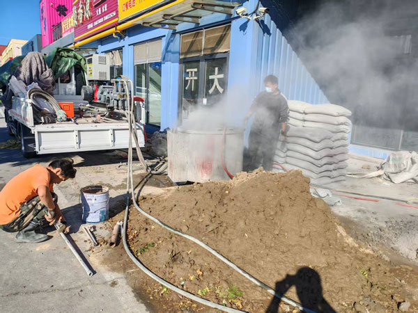 海东顶管注浆加固